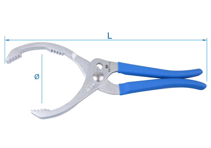 KT Adjustable Oil Filter Pliers