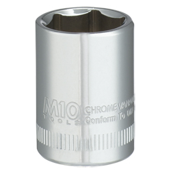 M10 1/4" DR 6PT SOCKET