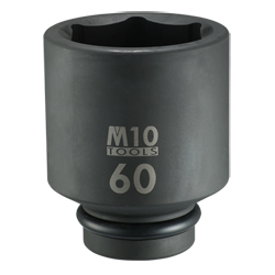 M10 1" Dr 6pt Impact Deep Socket