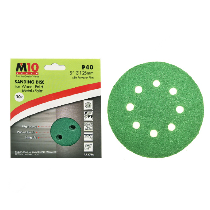 M10 Heavy Duty Velcro Sanding Disc with 8 Holes