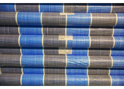PE Tarpaulin Canvas Roll Blue/white