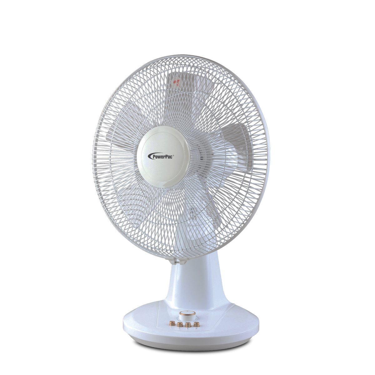 POWERPAC 16" DESK FAN WITH OSCILLATION & TIMER PPTF16 Gey Hwa Timber