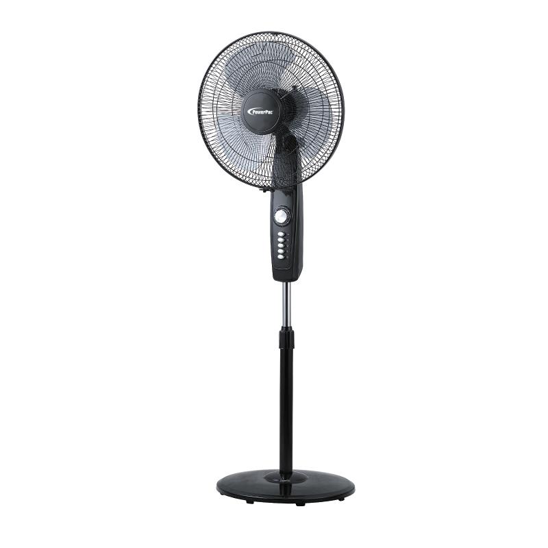 POWERPAC 16" STAND FAN WITH TIMER PPFS30