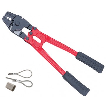 WIRE CUTTER, AL OVAL SLEEVES (ALUMINIUM) - HS-14