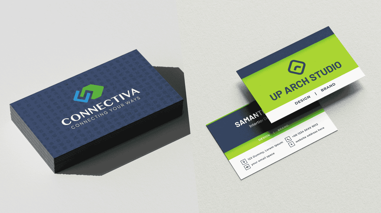 Custom business card printing with premium design options