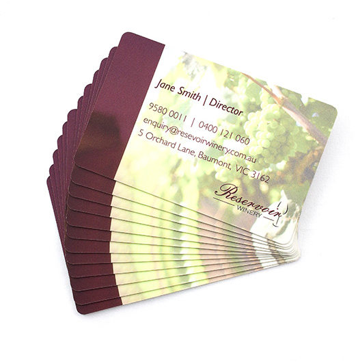 Round Cornered Business Cards