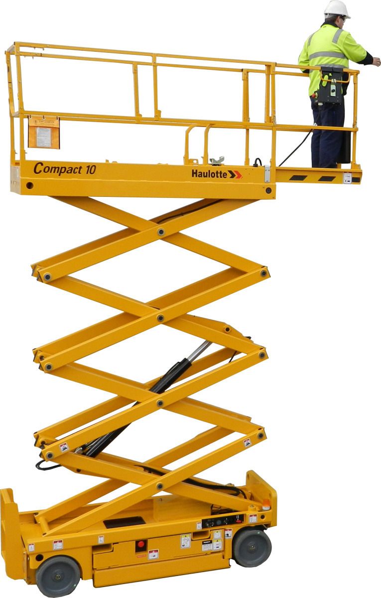 Haulotte Compact 10 Electric Scissor Lift (Year Plated 2018)