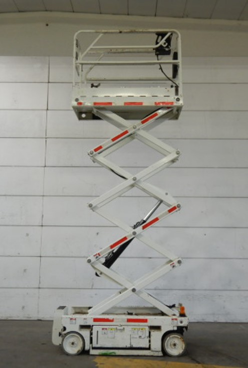 Used Haulotte Optimum 8 Electric Scissor Lift (Year Plated 2015) Indoor use only