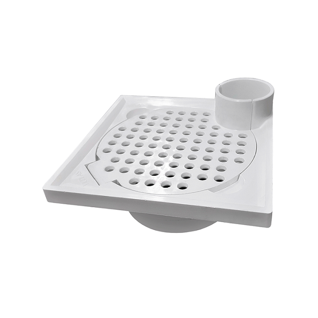 6" x 6" Flat Floor Trap Grating with 1½" Inlet