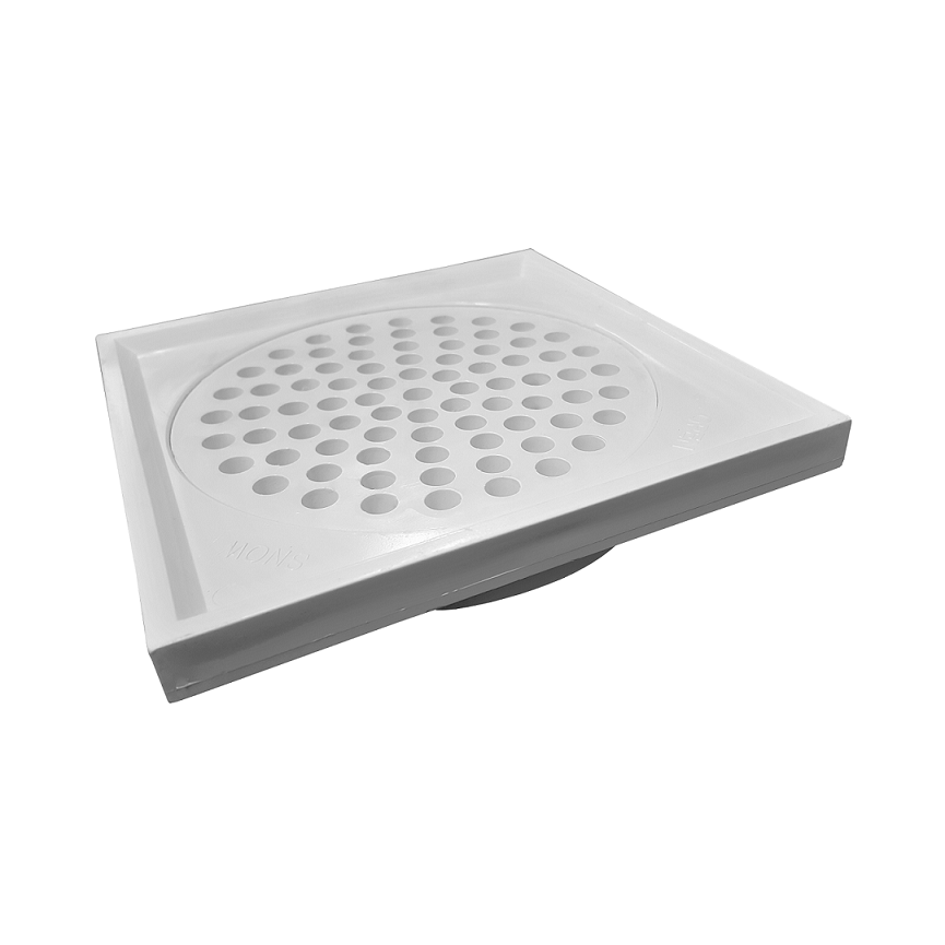 6" x 6" Square Screw Flat Grating with Edge & without Spigot