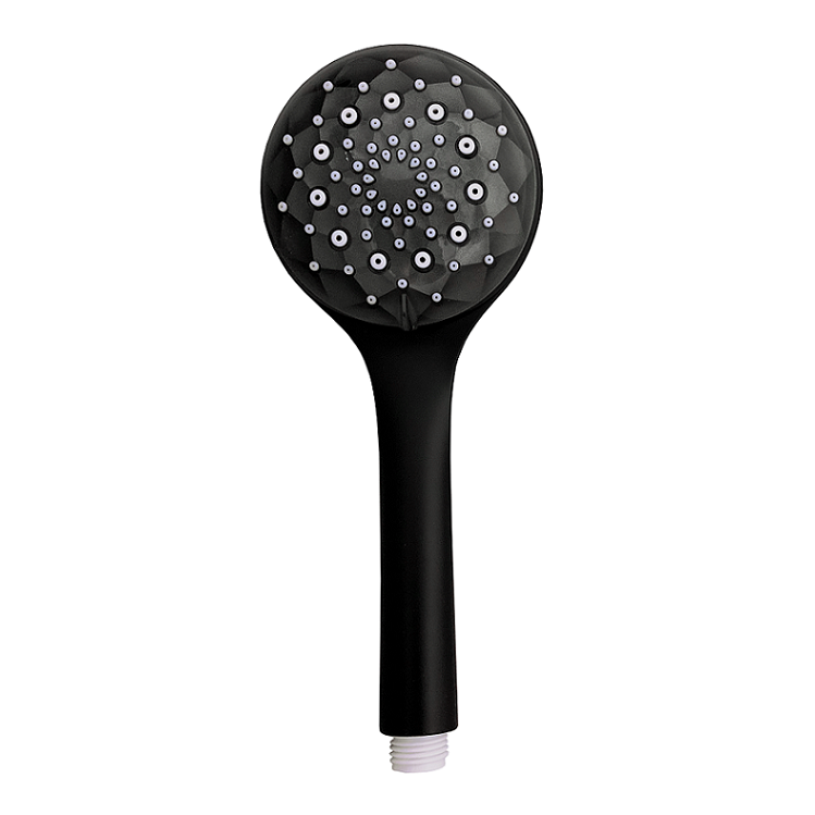 HUSKY 03-2088C (3-Function Round Black Shower Head)