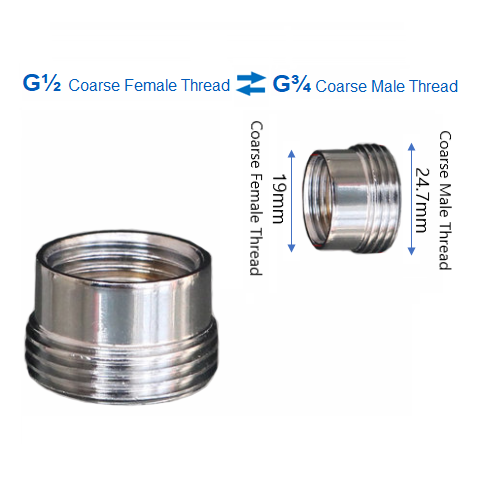 HUSKY A13-FG½MG¾ (G½ Coarse Female Thread x  G¾ Coarse Male Thread Adaptor)