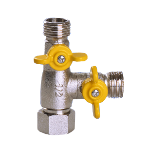 HUSKY A34-DSTBV (½" Chrome Plated Right Double Switch Three-way Ball Valve)