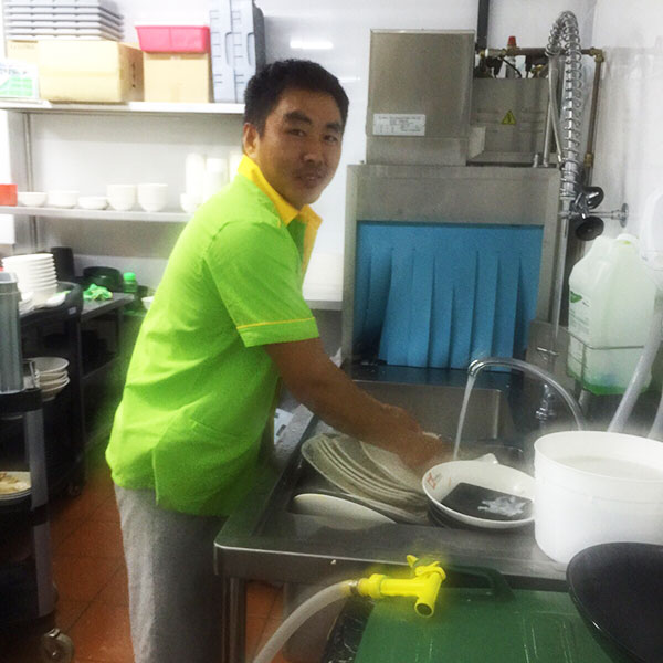 Dish Washer Worker