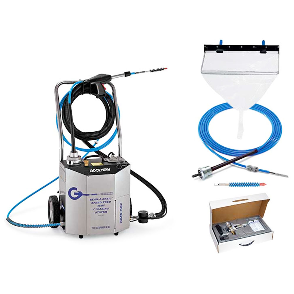 Chiller Tube Cleaning Complete Kit, Variable Speed, Speed-Feed Gun • R5SFVS-45Q-60