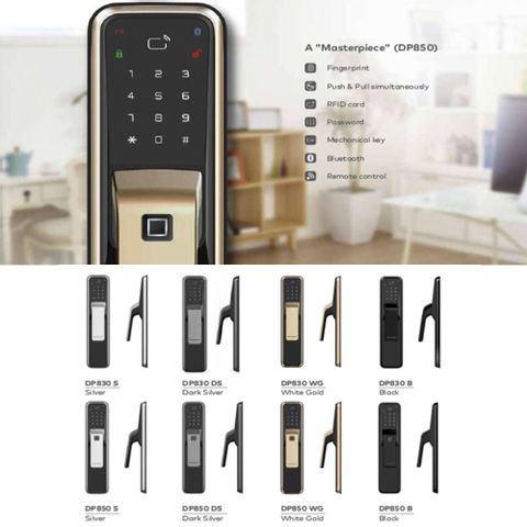 Dormakaba Push & Pull Digital Lock DP830/850