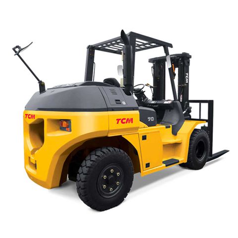 TCM 6-10 Ton Diesel Powered Pneumatic Tire Trucks FD70