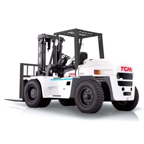 TCM 6-10 Ton Diesel Powered Pneumatic Tire Trucks FD80