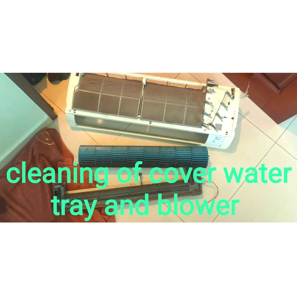 cleaning-of-aircon-cover-and-blower