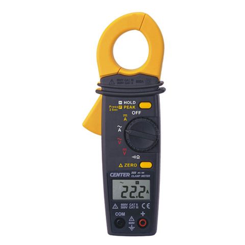 AC/DC Clamp-On Meter (AC/DC 600A) Center 222