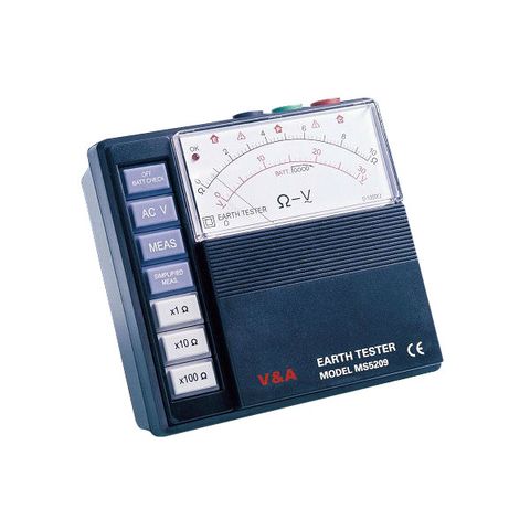 Analog Earth Resistance Tester V&A  MS5209