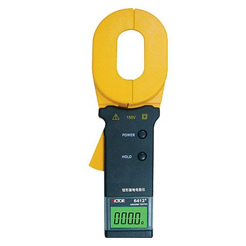 Clamp-On Ground Resistance Tester Victor 6412+