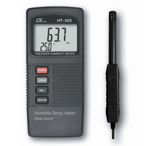 Humidity/Temp Meter with Dew Point Lutron HT-305