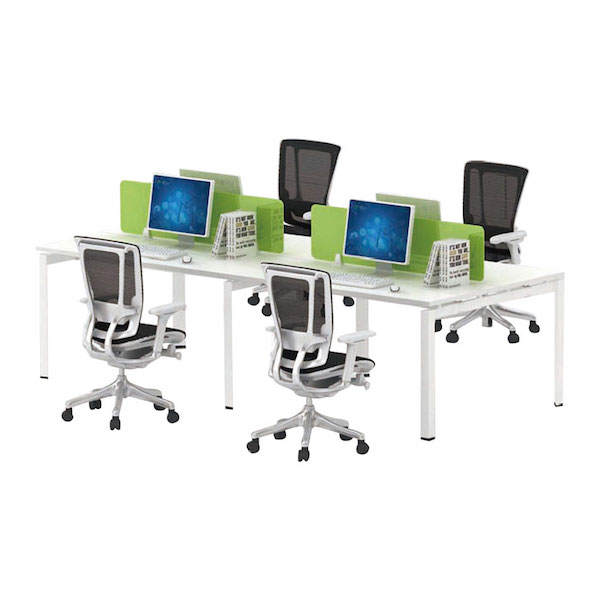 Open Concept Desking System (Cluster Of 4)