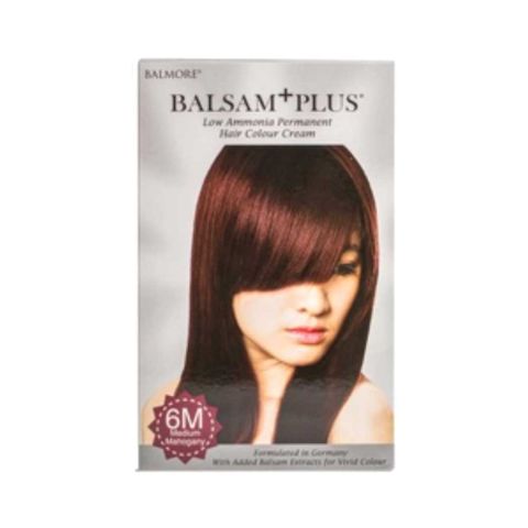 Balmore Balsam+Plus Low Ammonia Permanent Hair Colour Cream (6M Medium Mahogany)