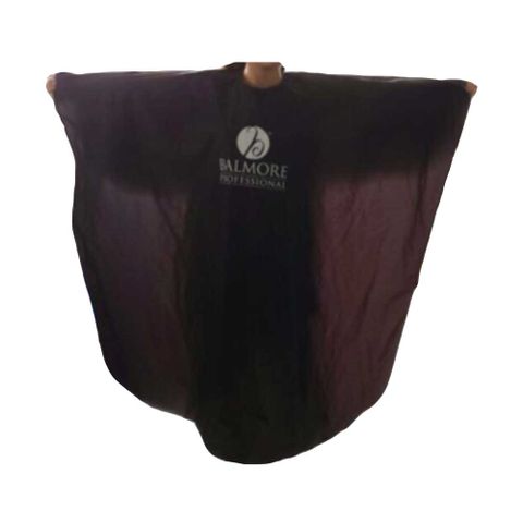 Balmore Professional Salon Grade Hair Colour Cape (Black Colour)