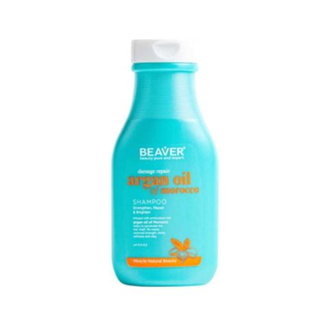 Beaver Herbal Argan Oil Shampoo 50ml - For Damaged Hair