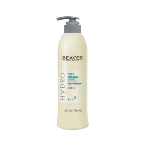 Beaver Professional Hydro Range Scalp Balancing Shampoo +8 (768ml)