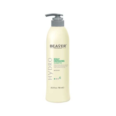 Beaver Professional Hydro Range Scalp Energising Shampoo +6 (768ml)