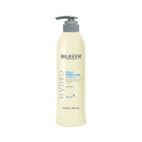 Beaver Professional Hydro Range Scalp Purifying Shampoo +4 (768ml)