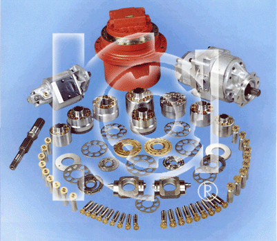 HYDRAULIC PUMPS AND TRAVEL MOTOR PARTS