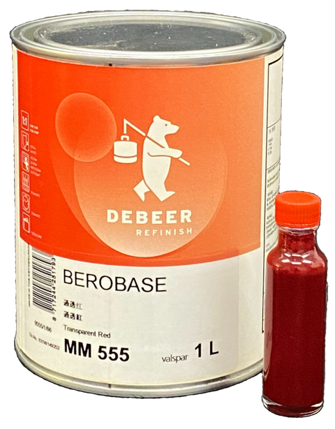 Debeer DB-500 Transparent Red DB/9555