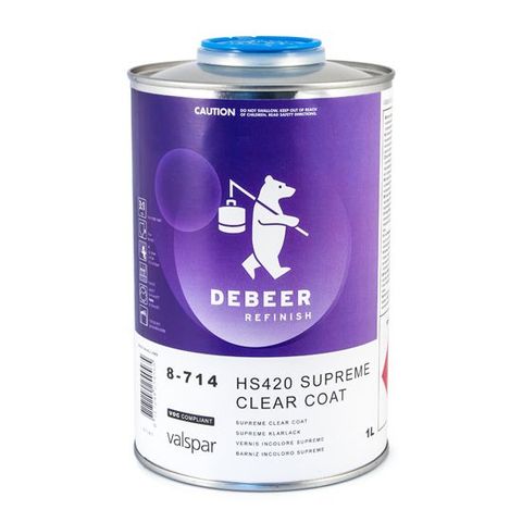 Debeer HS420 Supreme Clear Coat DB/8-714