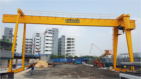 20T Single Girder Gantry Crane STREET ZX Series