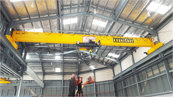 20T SWL Single Girder Overhead Crane STREET ZX Wirerope Series