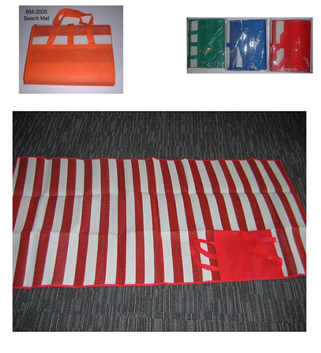 Beach Mat With Inflatable Cushion