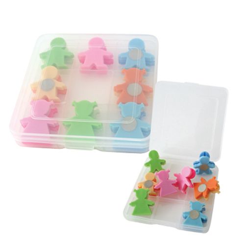 Boy & Girl Paper Clip Holder