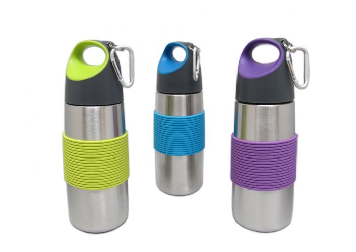 Creative Stainless Steel Bottle With Carabiner