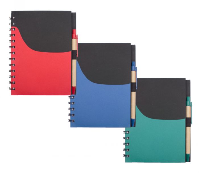 Notebook with Pen & Pocket