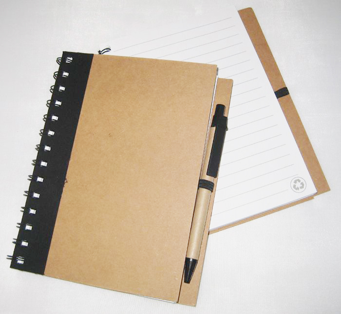 Recycle Notebook With Ballpen