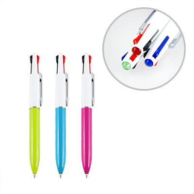 Veola Tri Colour Ballpen