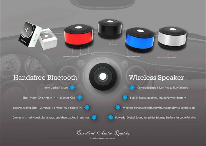 Vision Wireless Bluetooth Speaker