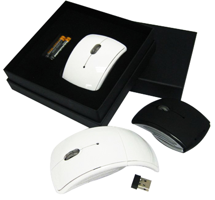 Wireless Travel Foldable Optical Mouse