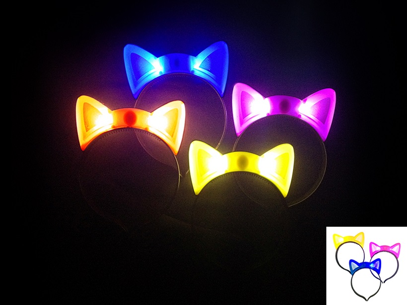 LED Flashing Cat Hairband (RH-005)