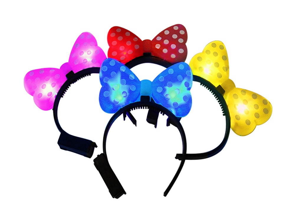 LED Flashing Ribbon Hairband (RH-004)