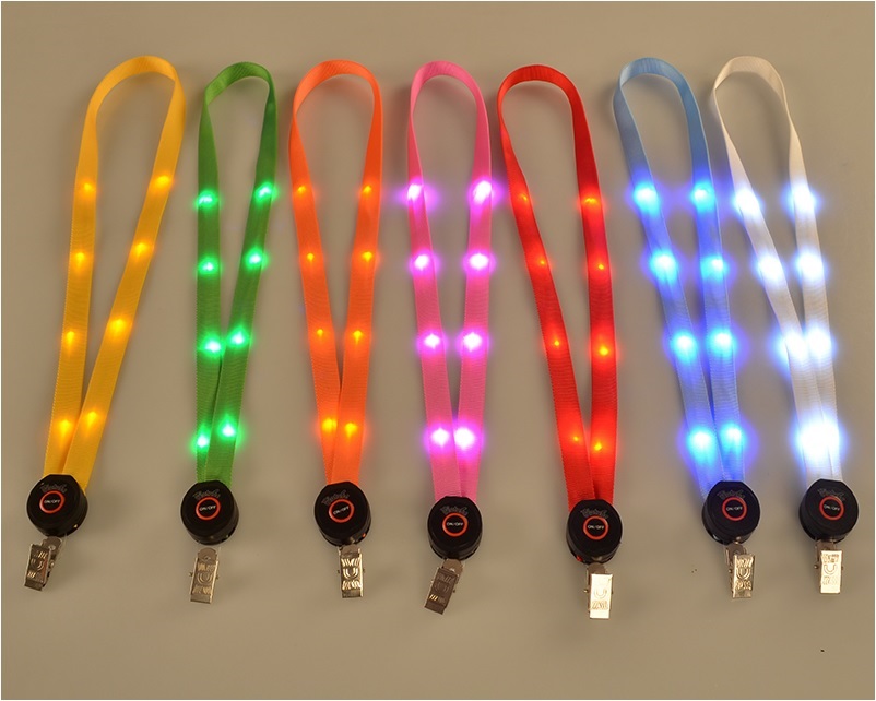 LED Round Flashing Lanyard (LF-22)